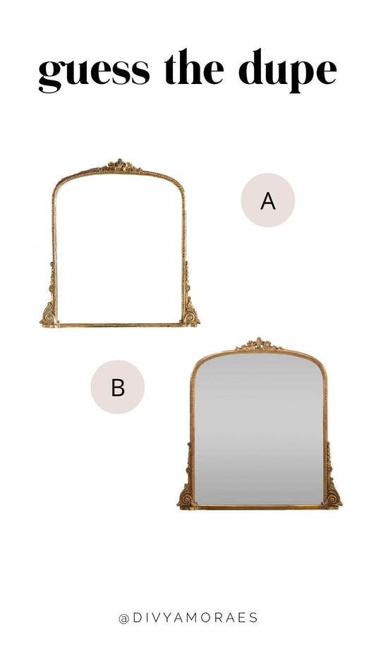 Dupe: Anthropologie Gleaming Primrose Mirror